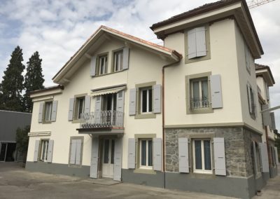 Carouge – Rénovation façades