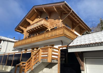 Gryon – Rénovation totale d’un chalet
